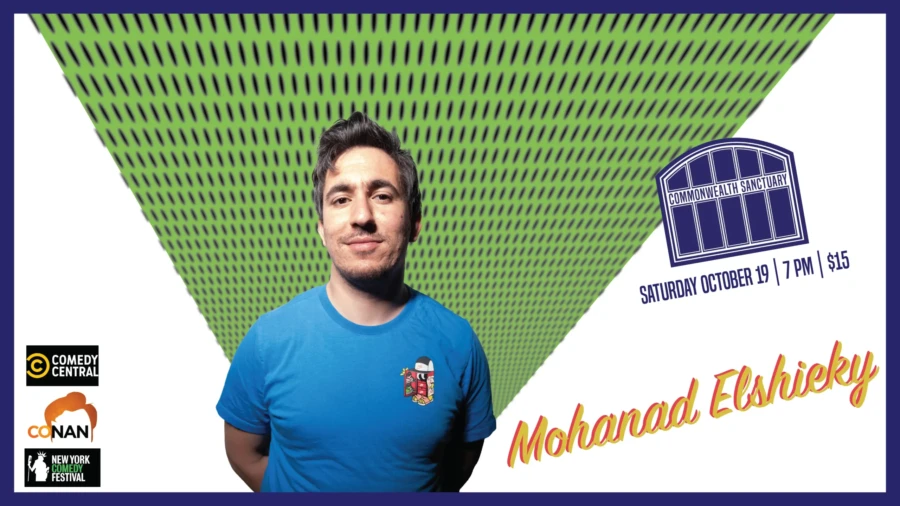 Mohanad Elshieky at Commonwealth Sanctuary, a Cincinnati Comedy Club