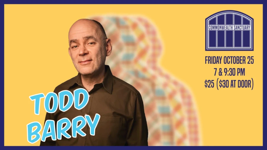 Todd Barry at Commonwealth Sanctuary, a Cincinnati Comedy Club