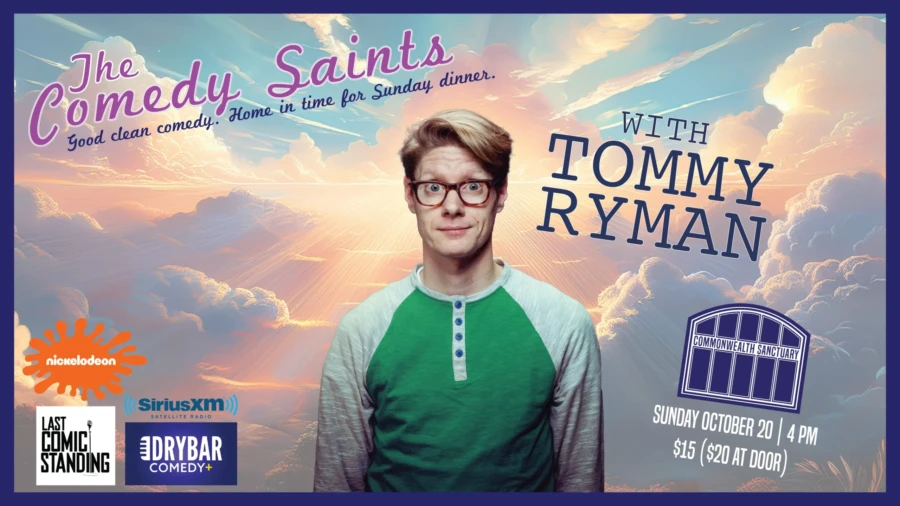 Tommy Ryman at Commonwealth Sanctuary, a Cincinnati Comedy Club